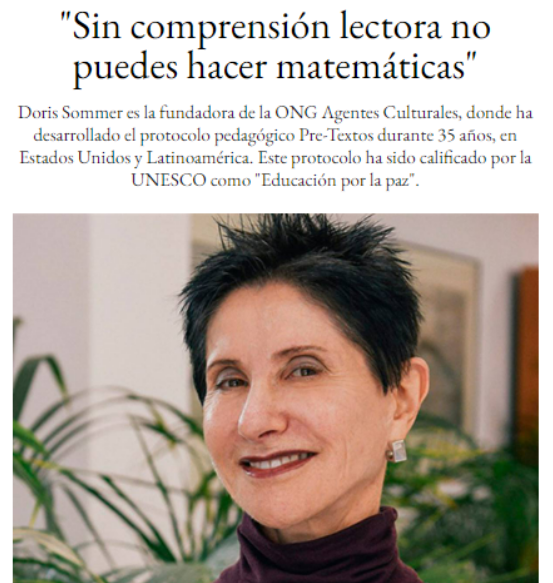 <p>Interview with Doris Sommer</p>
